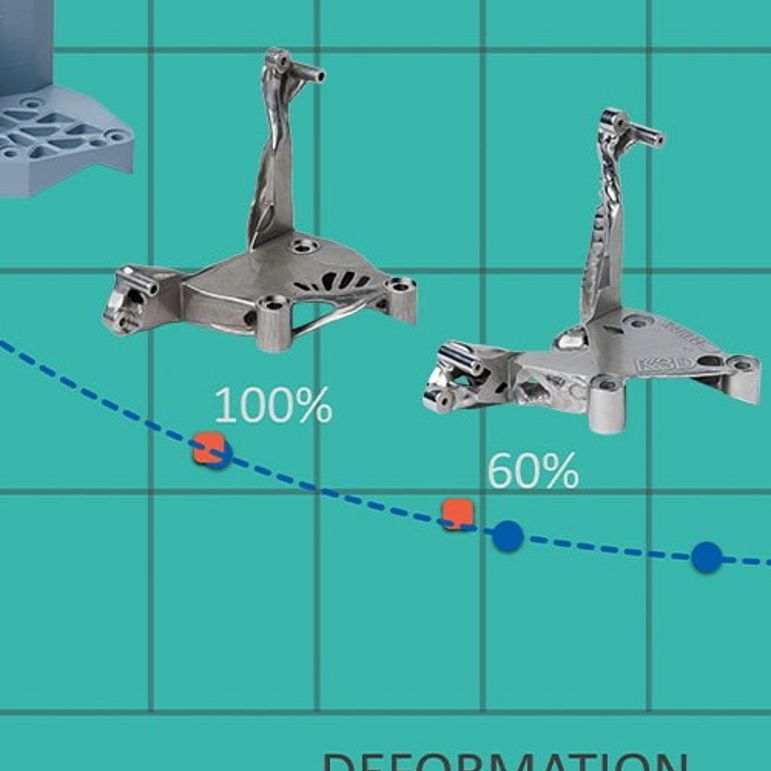 massareductie van product door topologie optimalisatie