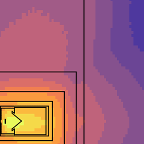 Fluka-analyse van afschermingsontwerp voor actieve bestraling