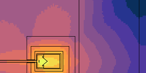 fluka analysis of shielding design for active irradiation