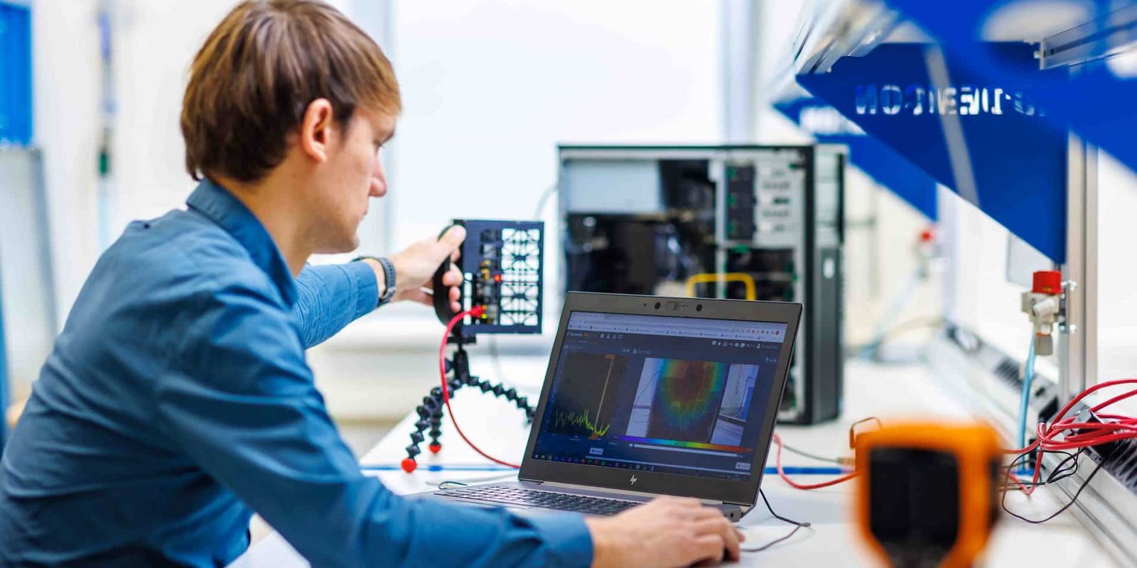 experiment met geluidsmeting