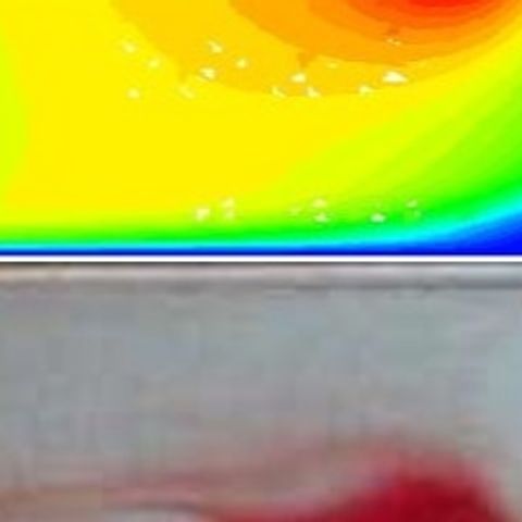 CFD-Analyse der Erwärmung des Blutflusses