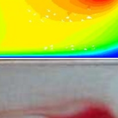 CFD-analyse van verwarmende bloedstroom