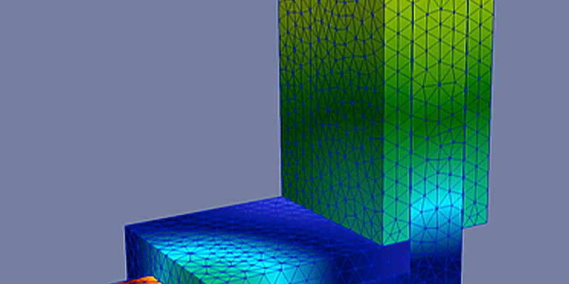 akustische FEM-Simulation Schwungrad
