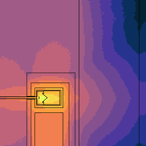 Fluka-analyse van afschermingsontwerp voor actieve bestraling