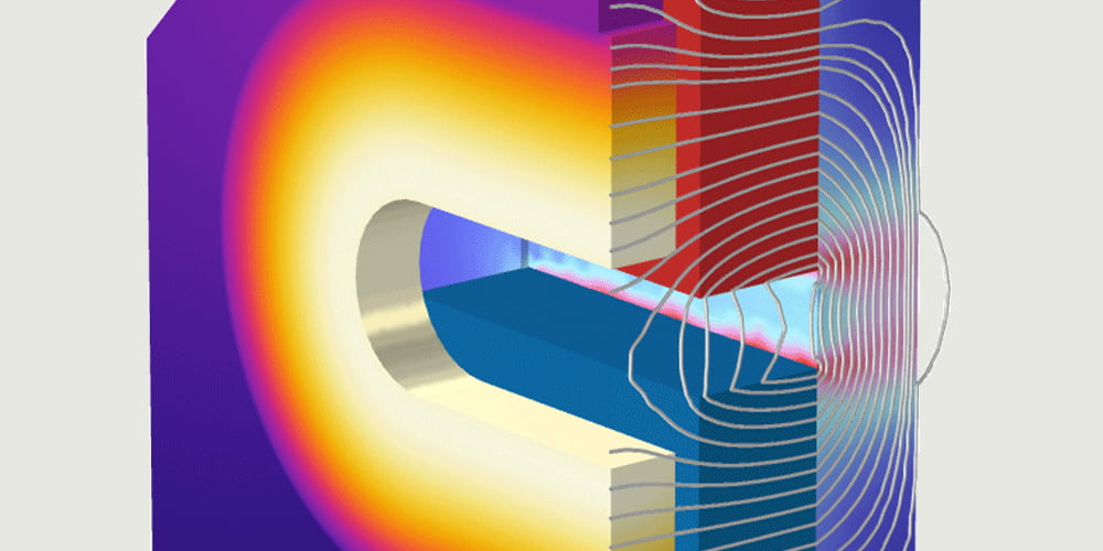 electromagnetic actuator design using FEM thermal force