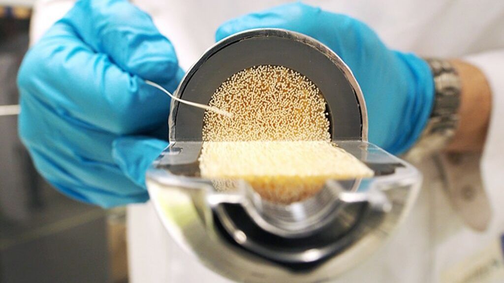 vezels aqualung CO2 opname