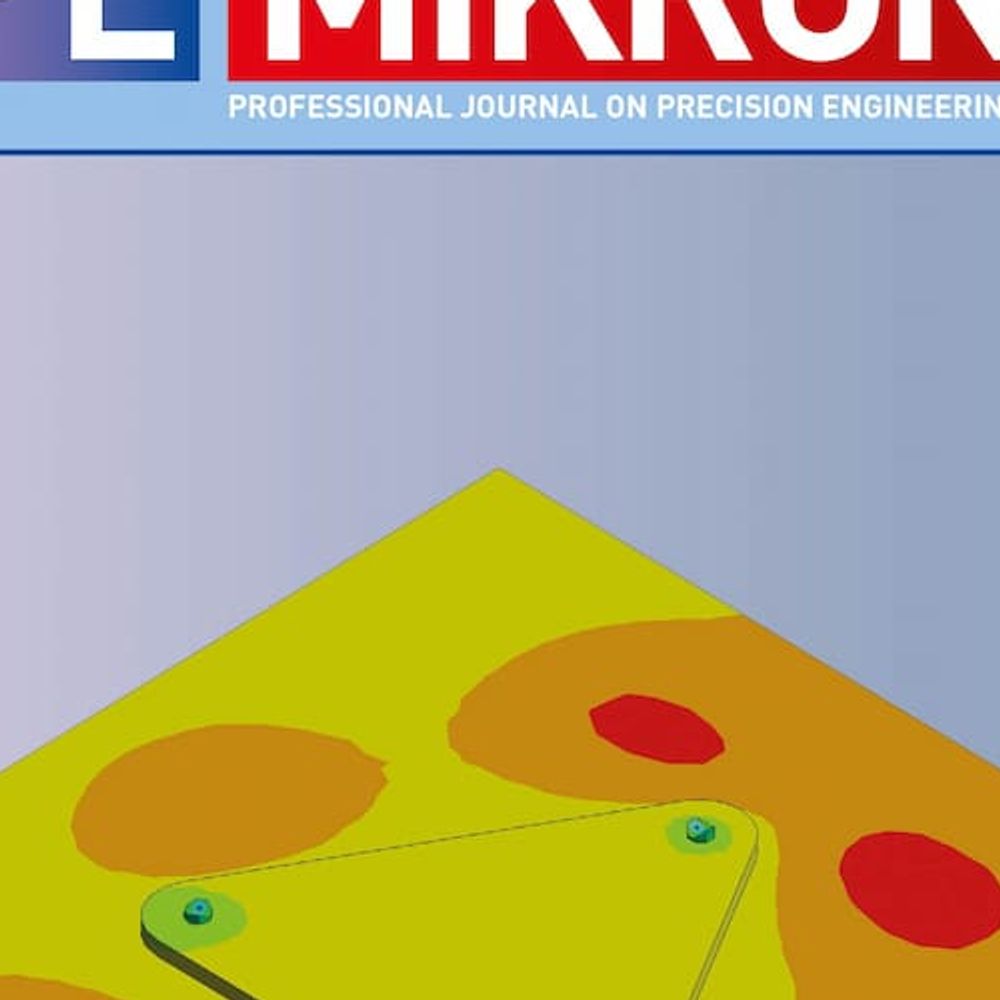 cover mikroniek 2024 6 - non-uniform temperature distribution in the short stroke of a wafer stage