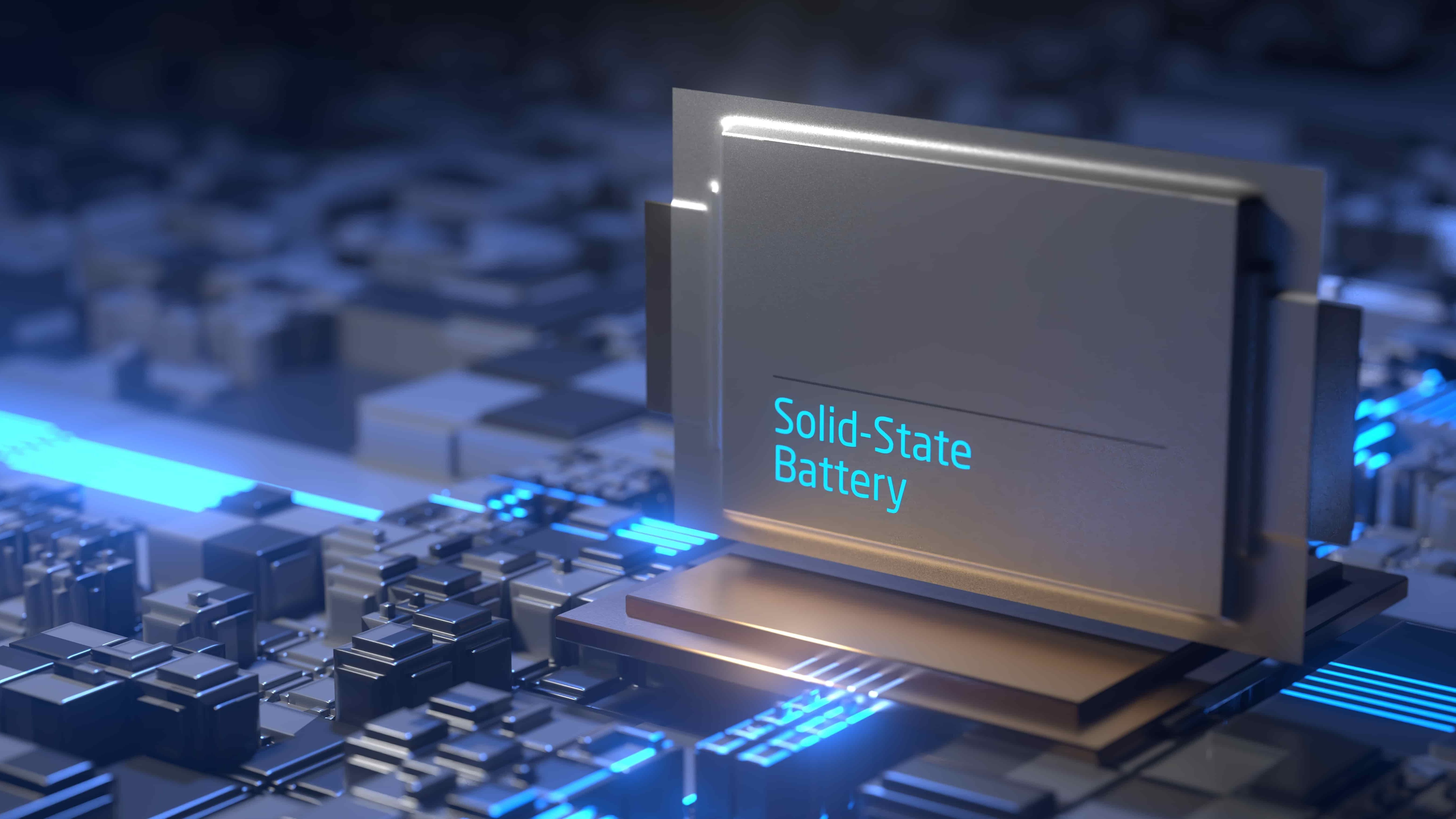 chip technology of a solid state battery
