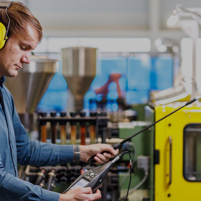 acoustic measurement with sound intensity probe
