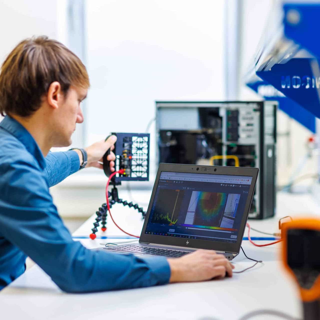 experiment met geluidsmeting