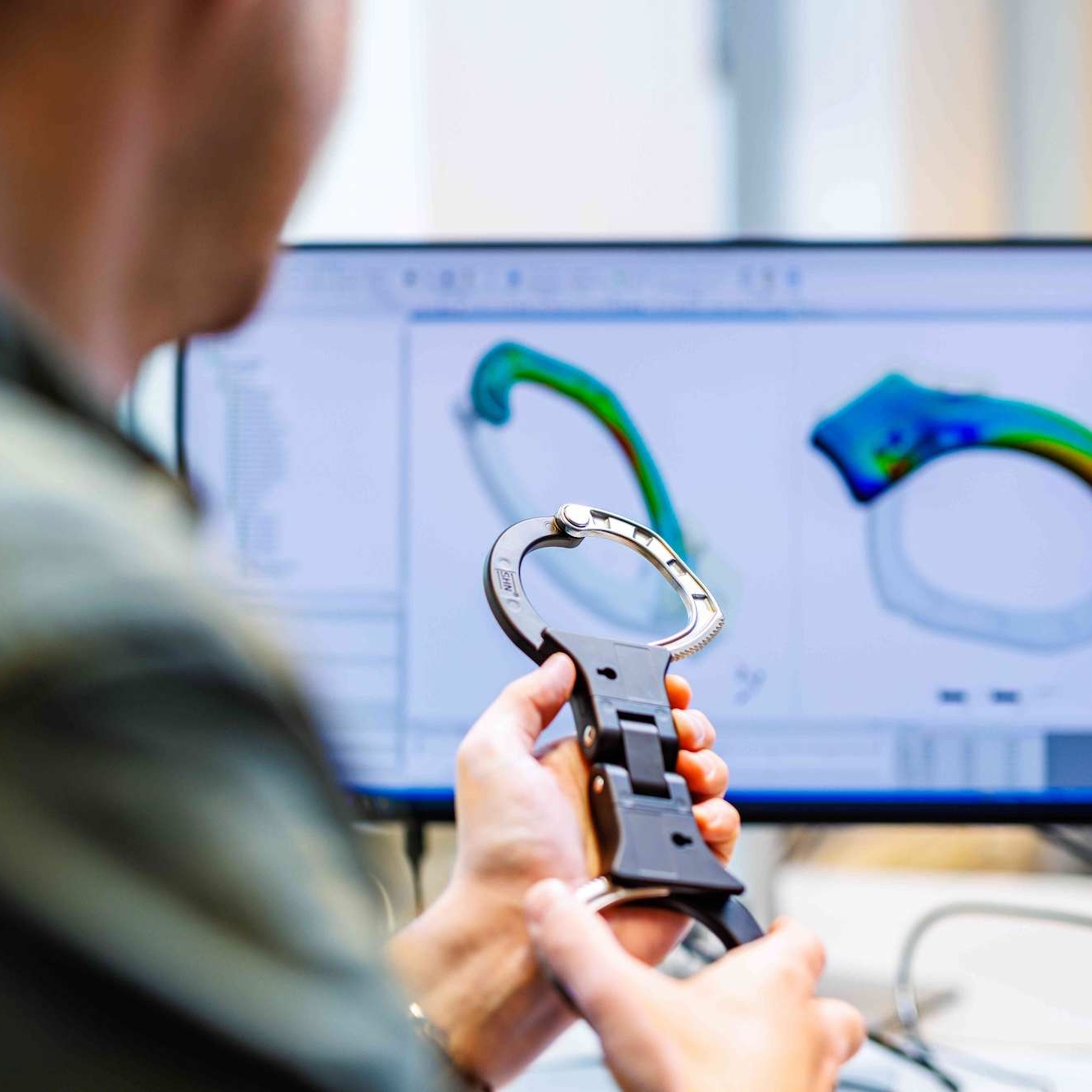 prototype handboei gebaseerd op FEM-berekeningen
