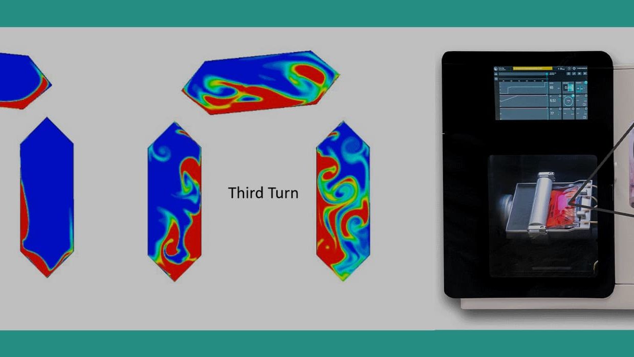 Mischen der Suspension im Bioreaktor CFD-Analyse Ansys
