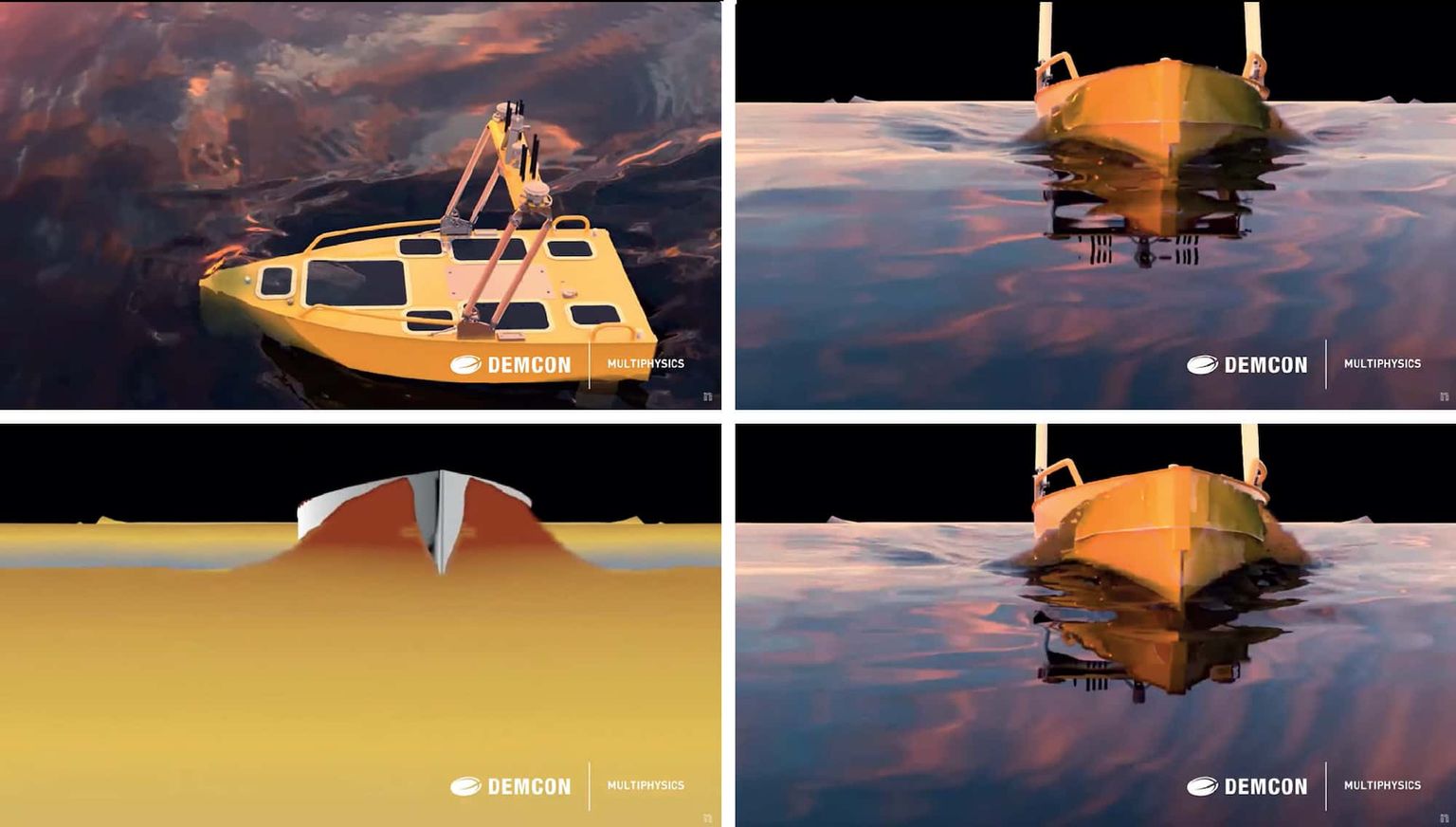 Demcon unmanned systems simulation by demcon multiphysics