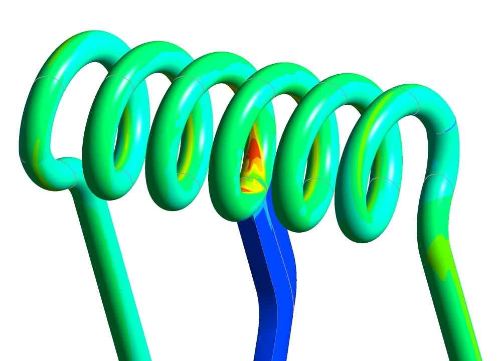 gekoppelte elektromagnetische und thermische Analyse einer Spule mit Comsol Multiphysics