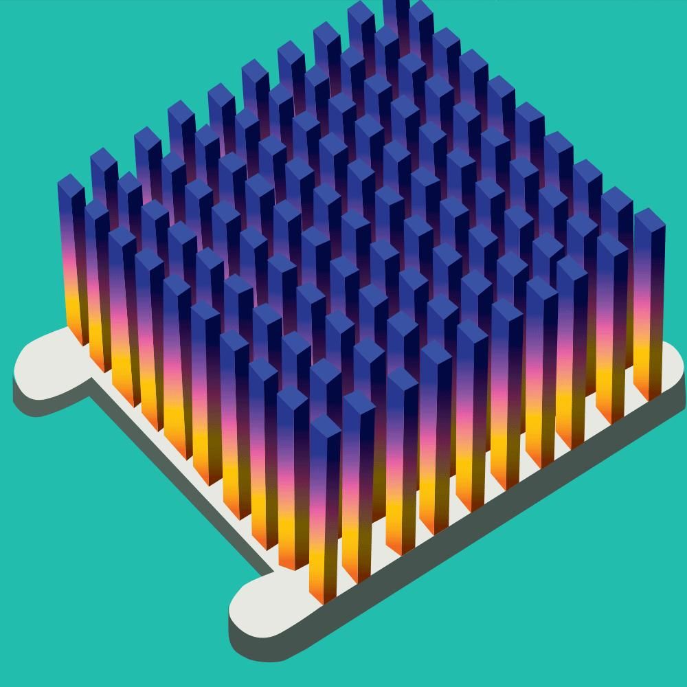 heat sink simulation