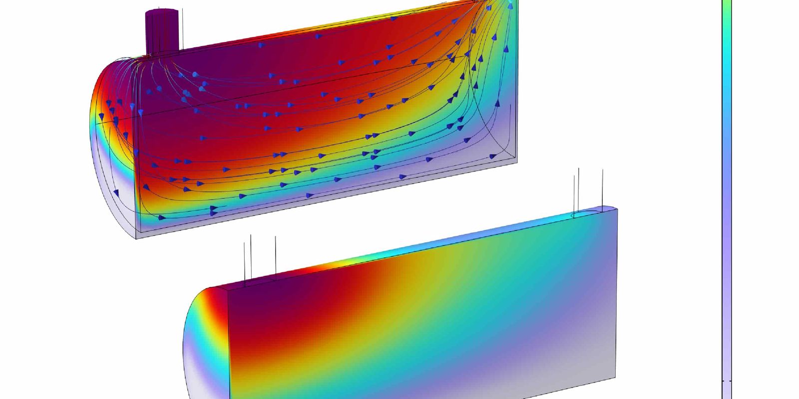 CFD analysis fiber module CO2 capture