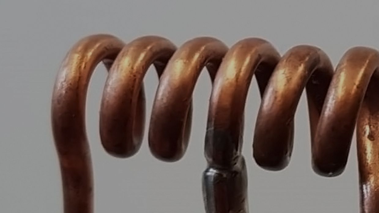 koperen spoel