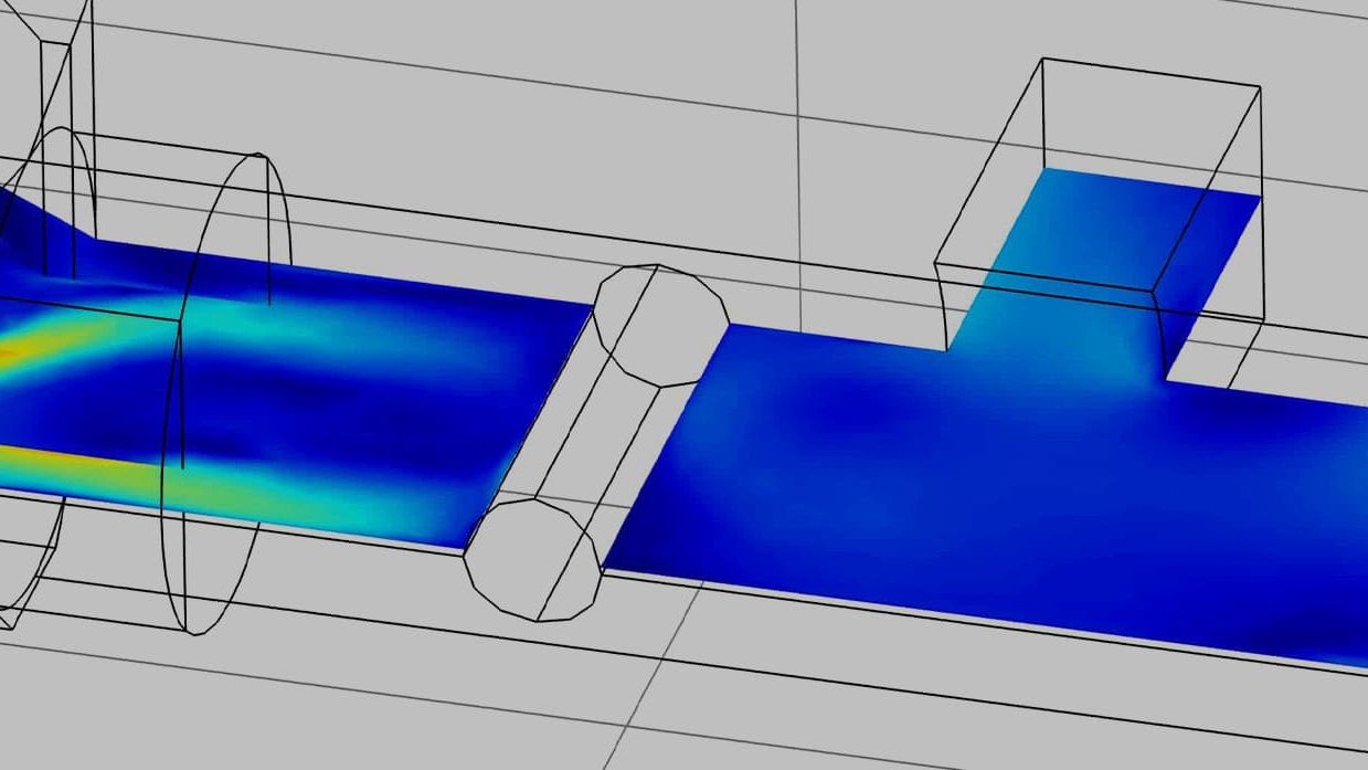 CFD analysis of a combustion air fan and boiler at a refinery from Tupras Refineries