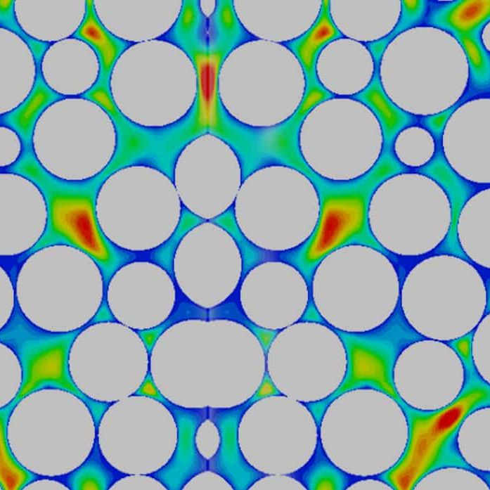 CFD of flow through porous 2D geometry using ansys